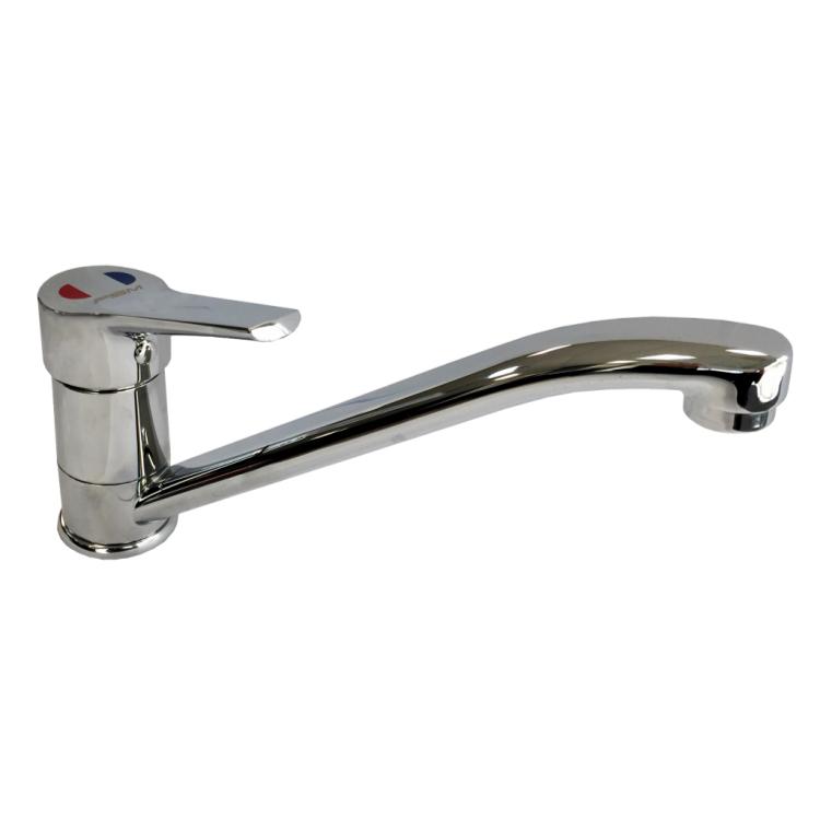 Acqualine Deck Mount Flick Mixer with 200mm Swing Spout Hospitality