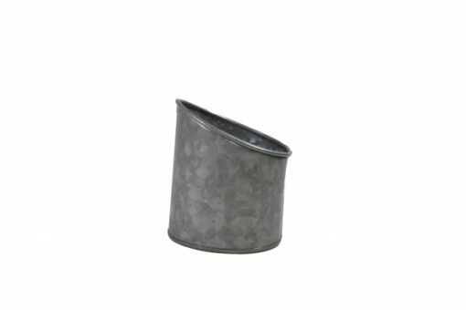 Chef Inox Coney Island Galvanised Pot Slant 105X115mm-78615