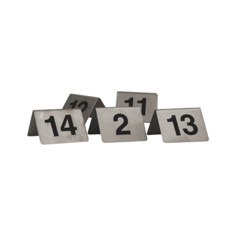 Table-Number-Set-S/Steel-A-Frame-41-50-57850