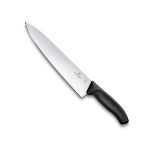 Victorinox-Cooks-Classic-Carving-Knife-Wide-Blade-25cm-Black-6.8003.25B