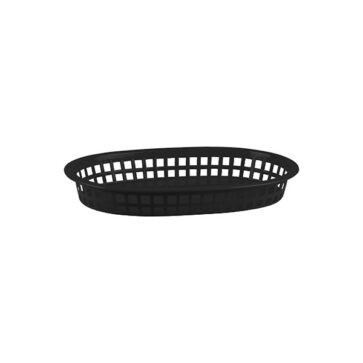 Bread-Basket-Rectangular-Polypropylene-Black-270x180x40mm