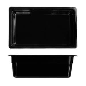 Polycarb Food Pan 1/1 Size Gastronorm 150mm Black