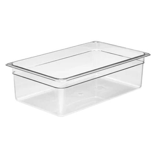 Polycarb Food Pan 1/1 Size GN 150mm Clear