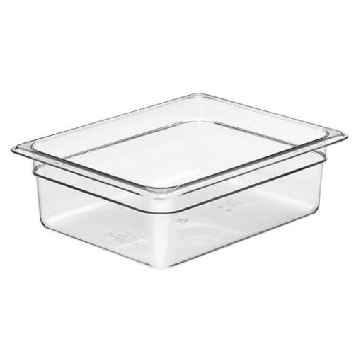 Polycarb Food Pan 1/2 Size GN 100mm Clear