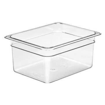 Polycarb Food Pan 1/2 Size GN 150mm Clear