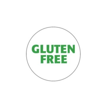 FSL Gluten Free Removable Label 24mm Roll of 1000